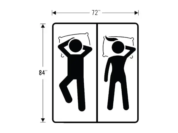 Split King / Cal King Icon