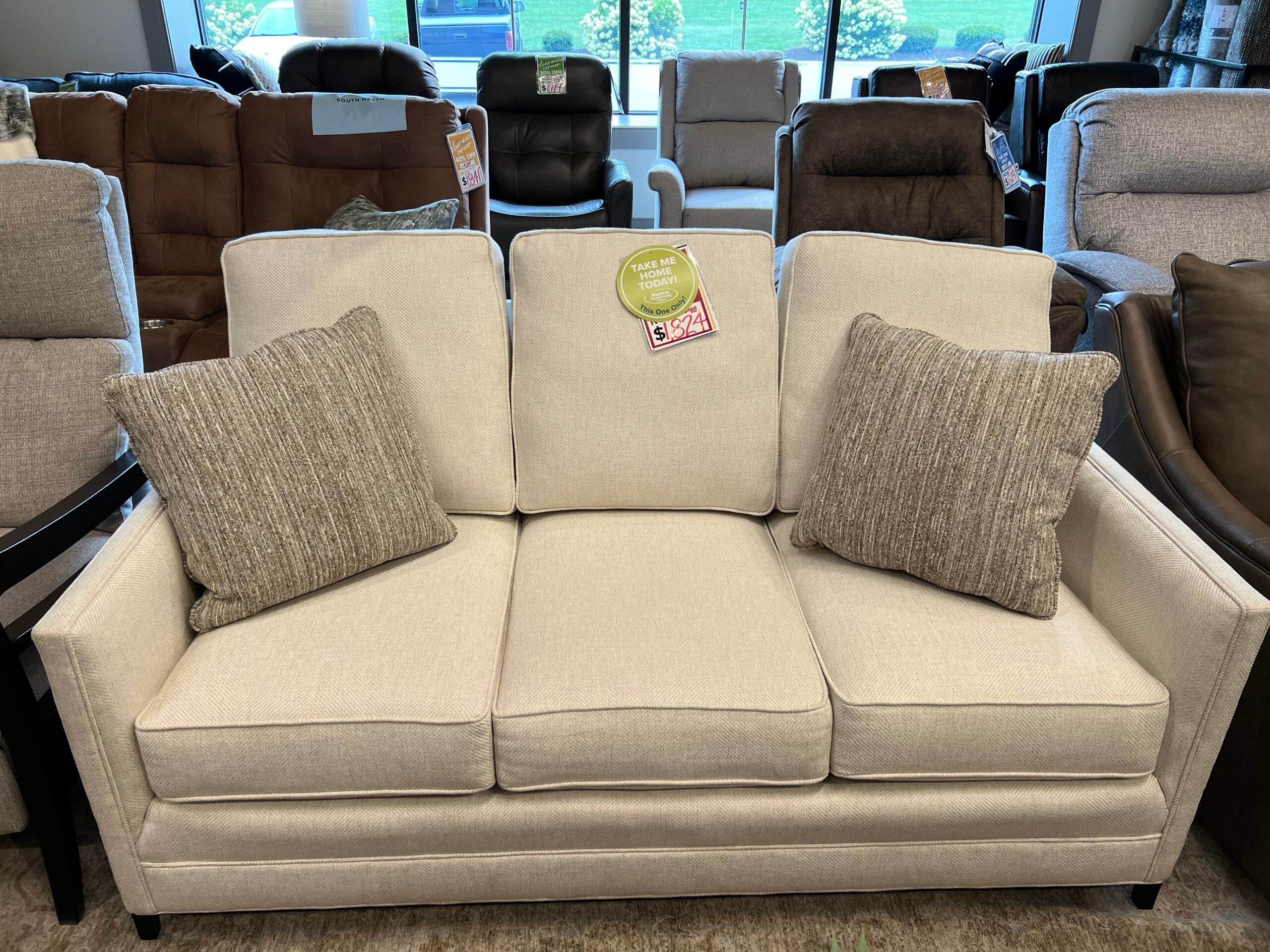 3 Cushion Sofa
