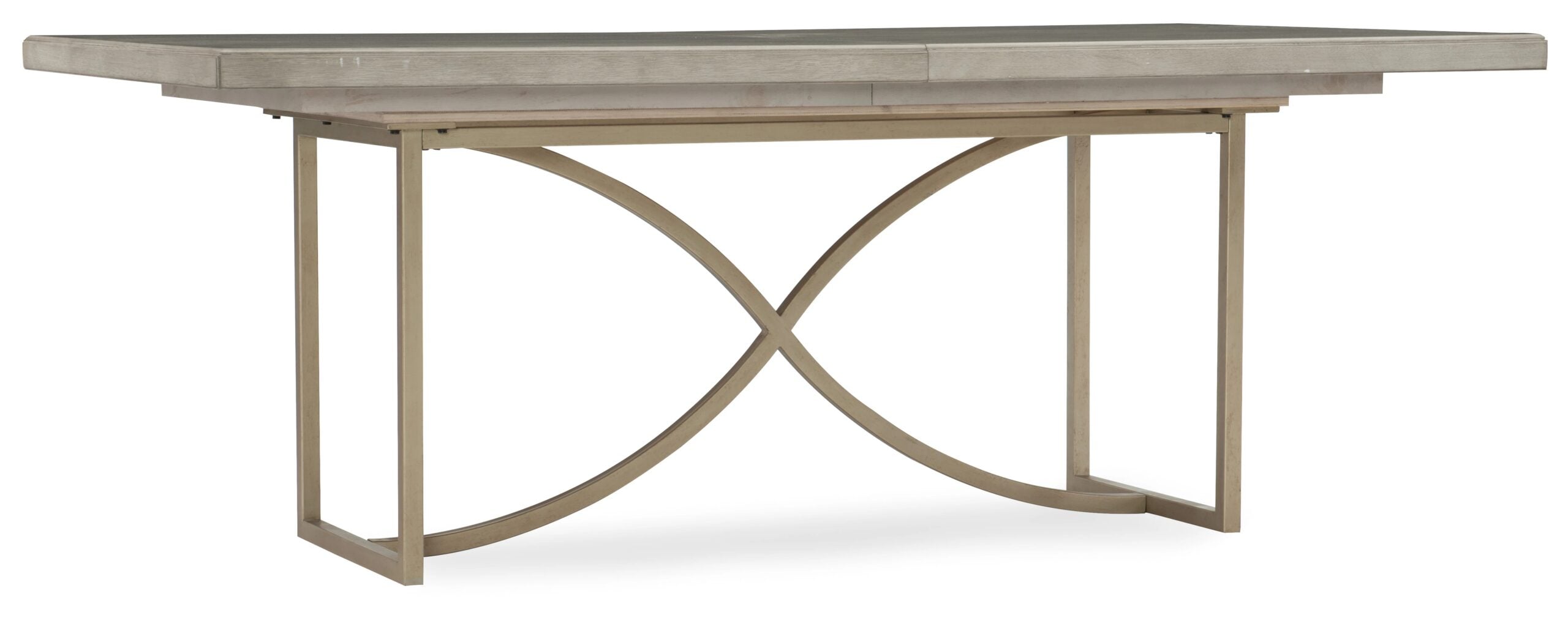 0e46d9e665e1f2da028343e010fcaaa9 Elixir 80in Rectangular Dining Table with 1-20in Leaf - Image 1