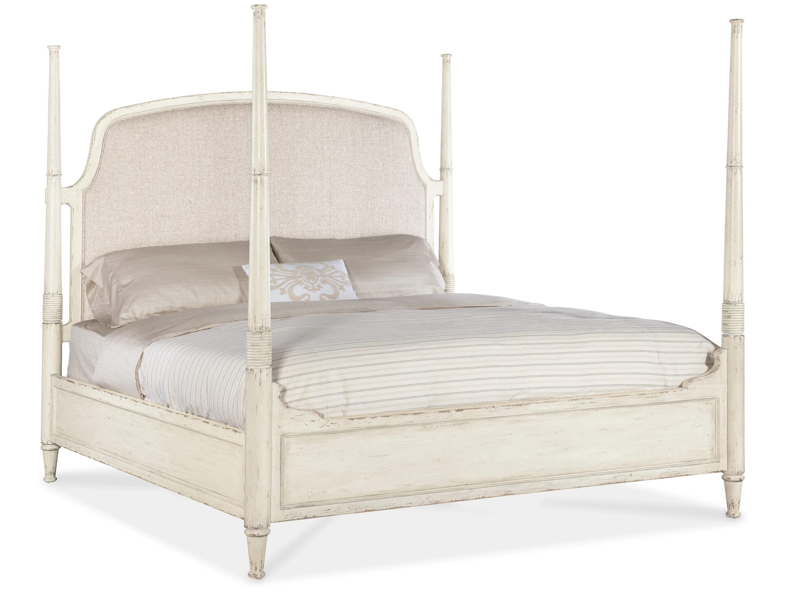 1b5084b6a17cdc7dbbdeaaca62e9f74f Americana King Upholstered Poster Bed - Image 1