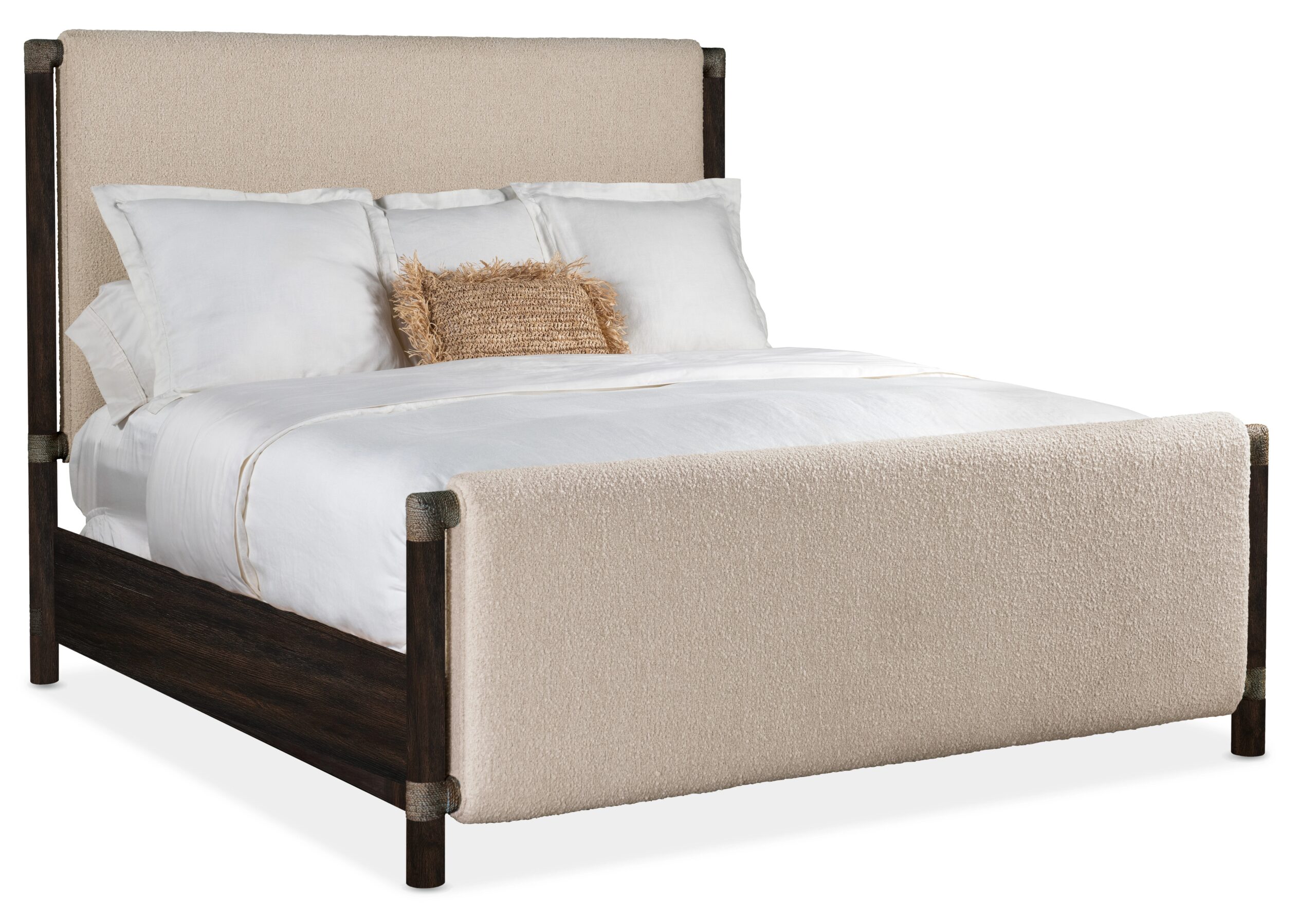 6e0838e1edcdf3c6f84c5129ec30c10b Retreat Queen Upholstered Panel Bed - Image 1
