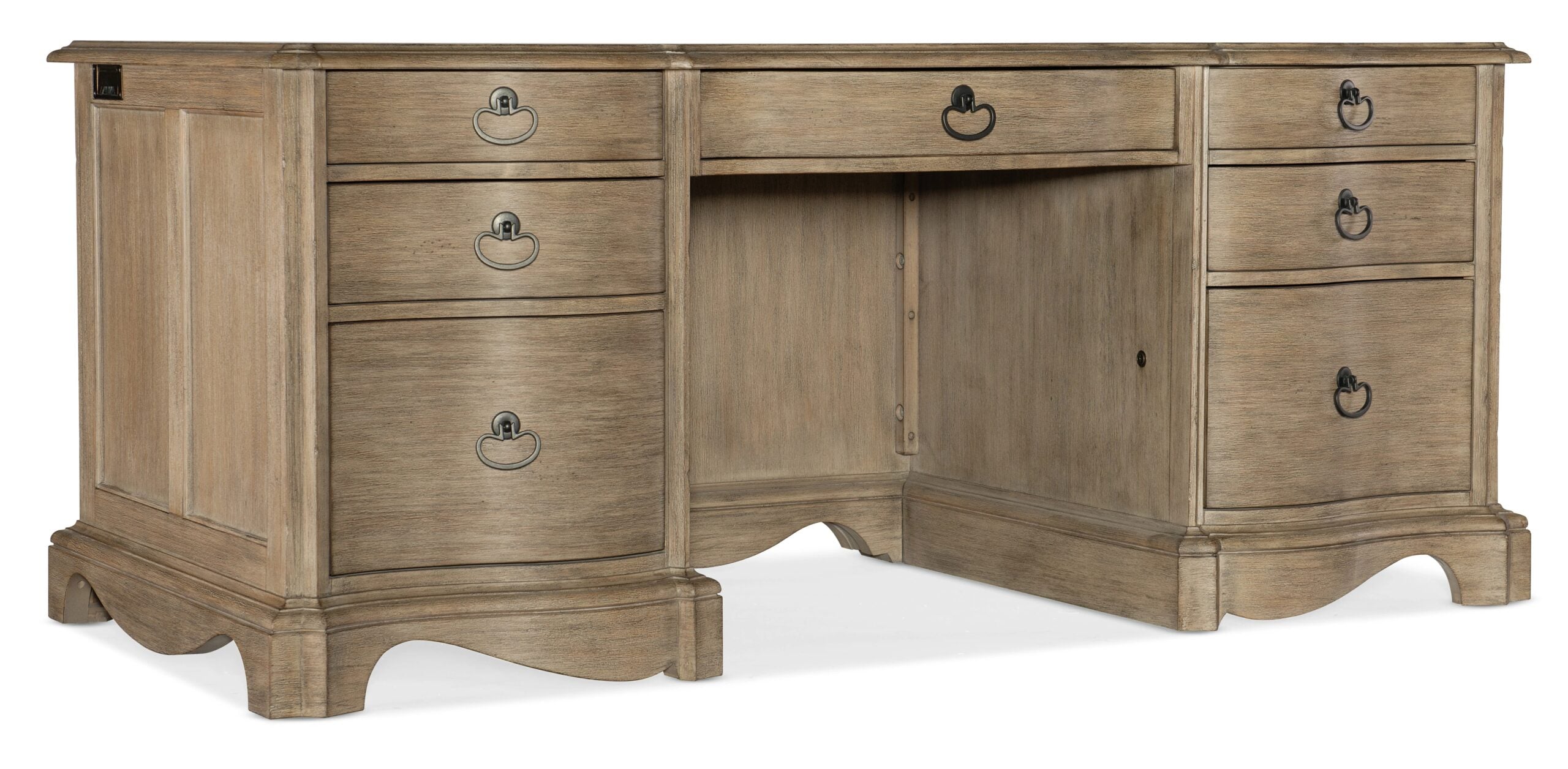 b35c9f251a2e411671e969fa81df5236 Corsica Executive Desk - Image 1