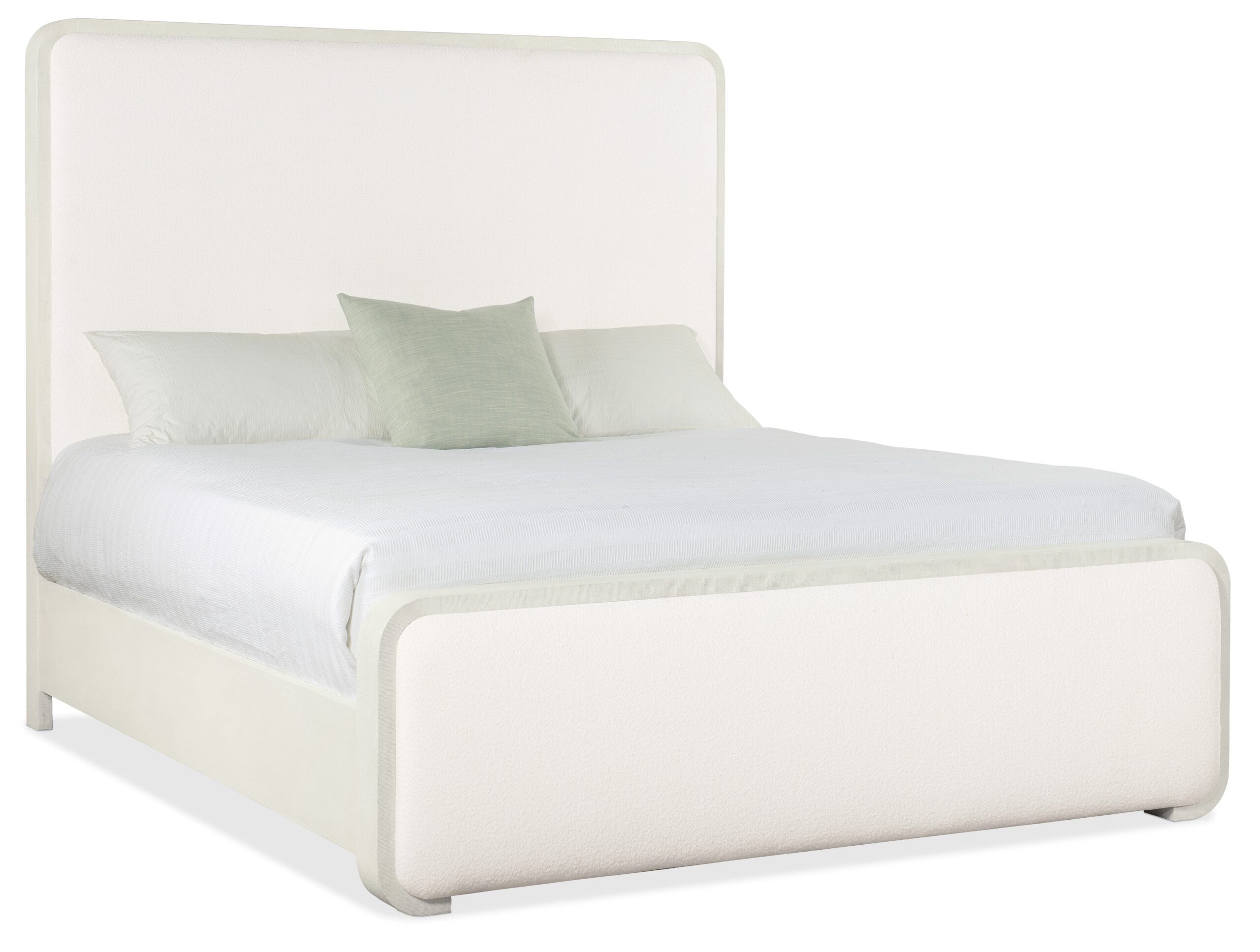 e262012181db53f517e8c463fdb801d8 Serenity Ashore King Upholstered Panel Bed - Image 1