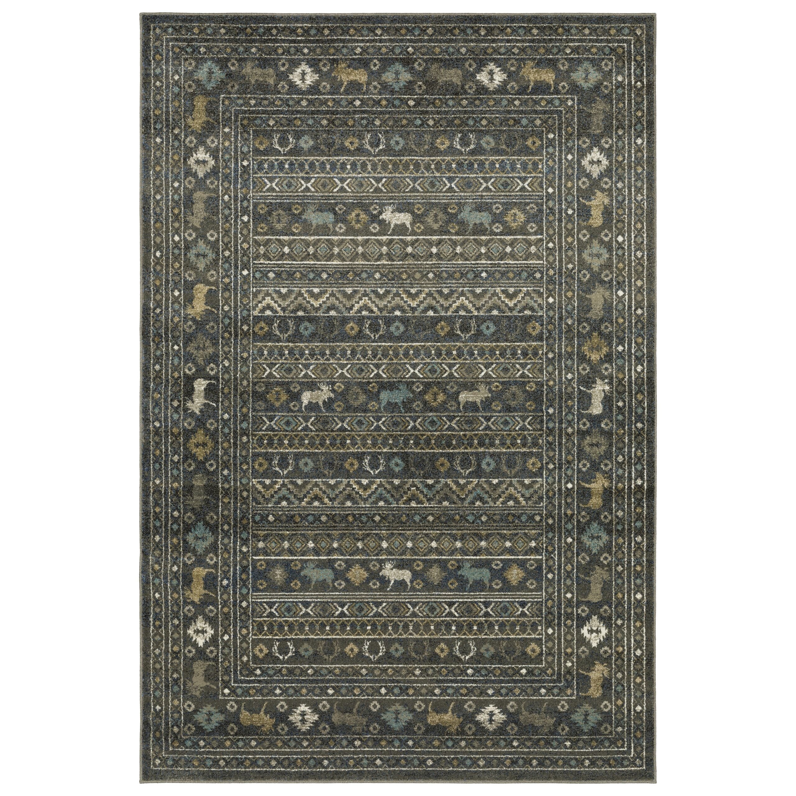 Venice 095E8 6' 7" X 9' 2" - VEN95E67X92