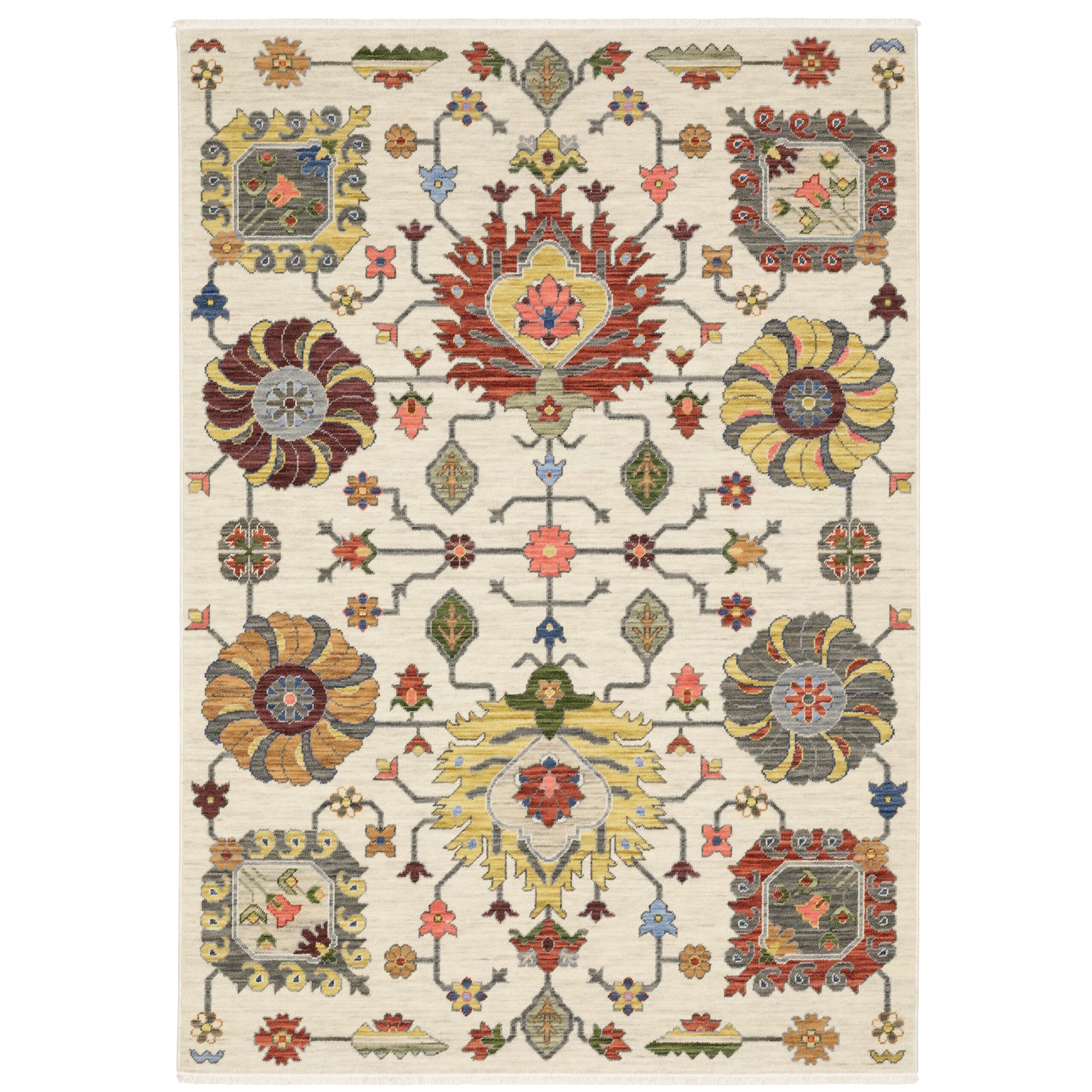 Lucca 8111W 2' X 3' - LUC8111W2X3