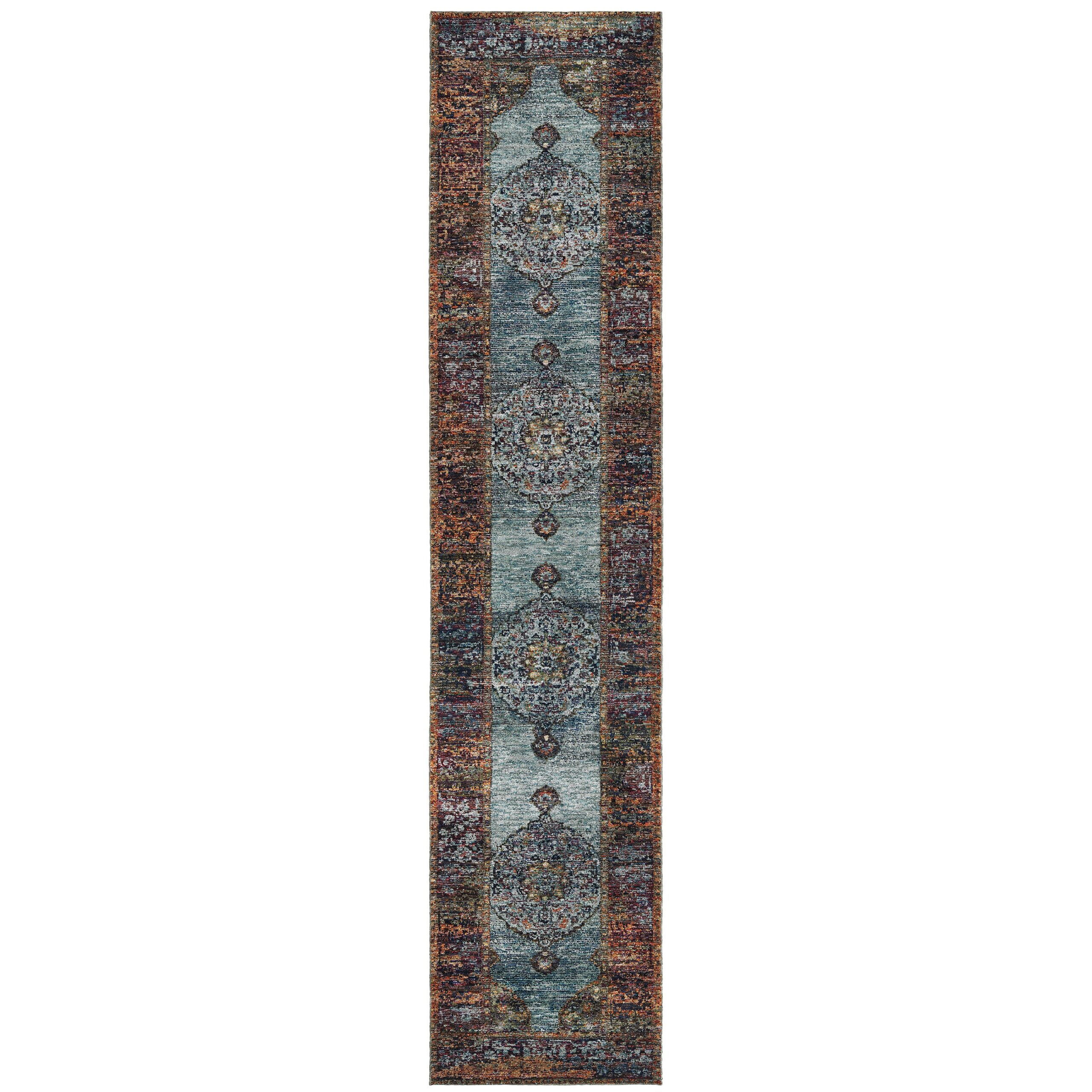Andorra 7139A 2' 6" X 12' - AND7139A26X12
