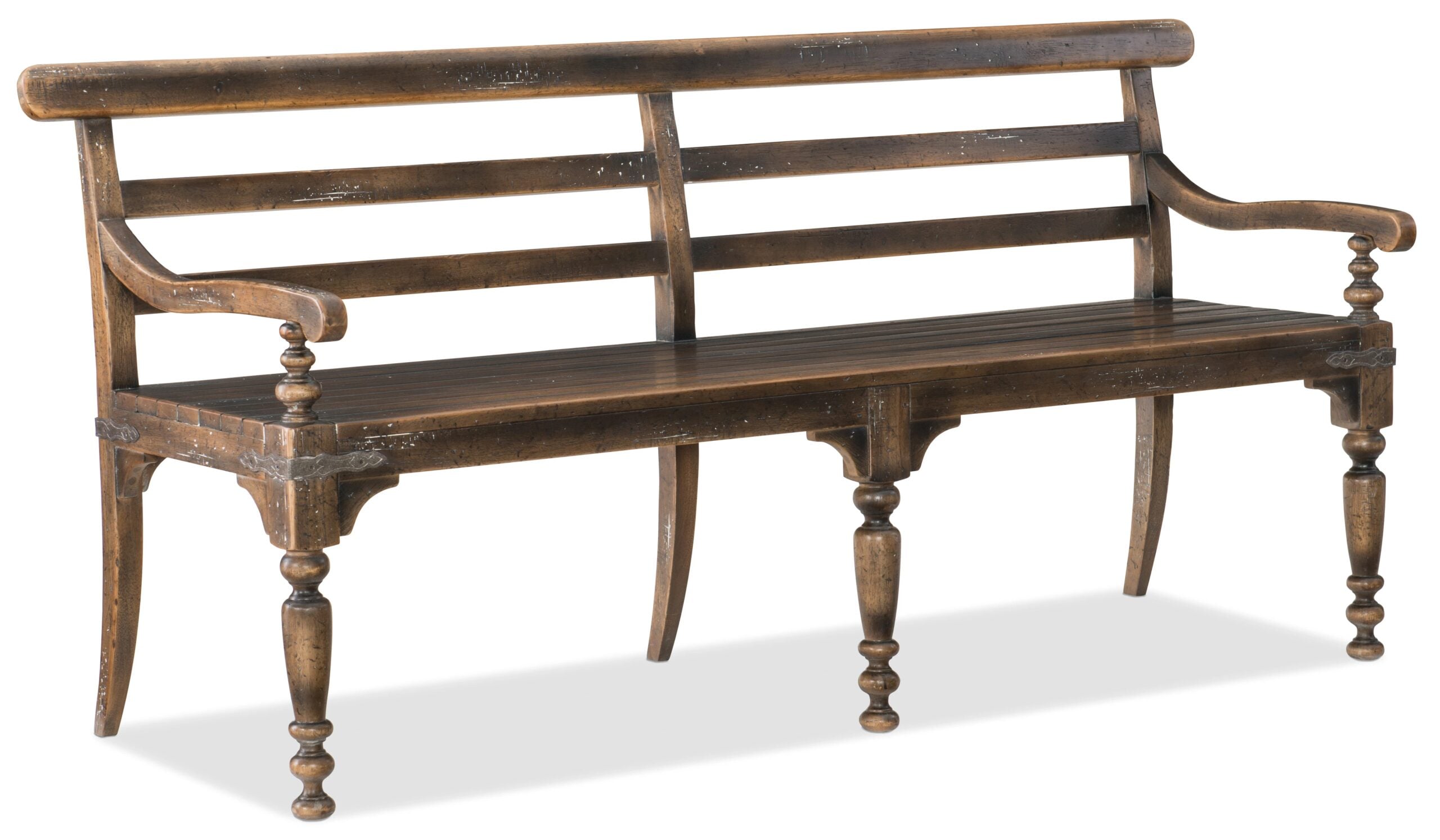 44634f45d81a6e108cc4fb312e79ee20 Hill Country Helotes Dining Bench - Image 1