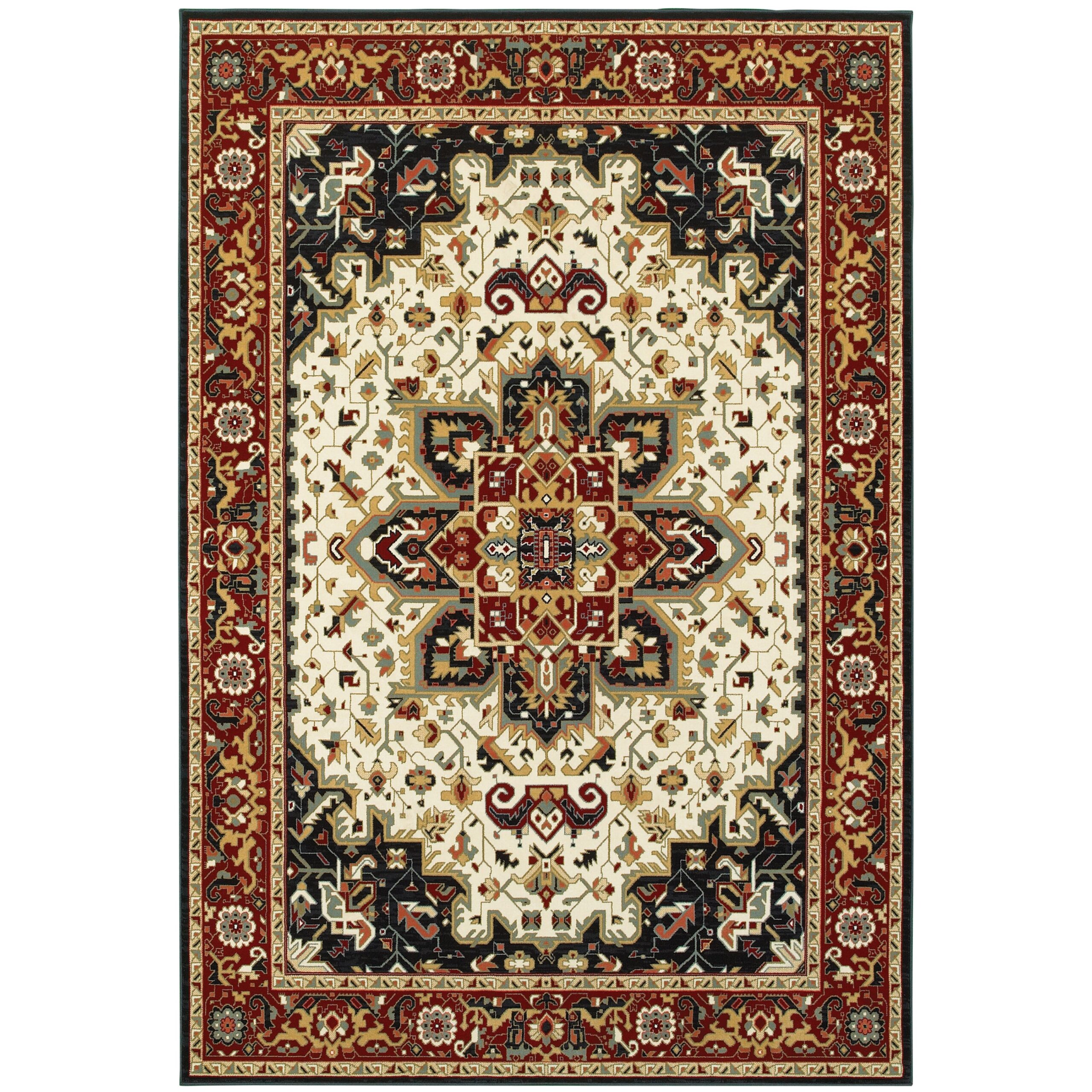87915856b39e04c2850b686e28ca7a5d Kashan 096W1 9'10" X 12'10" - KAS96W910X1210 - Image 1
