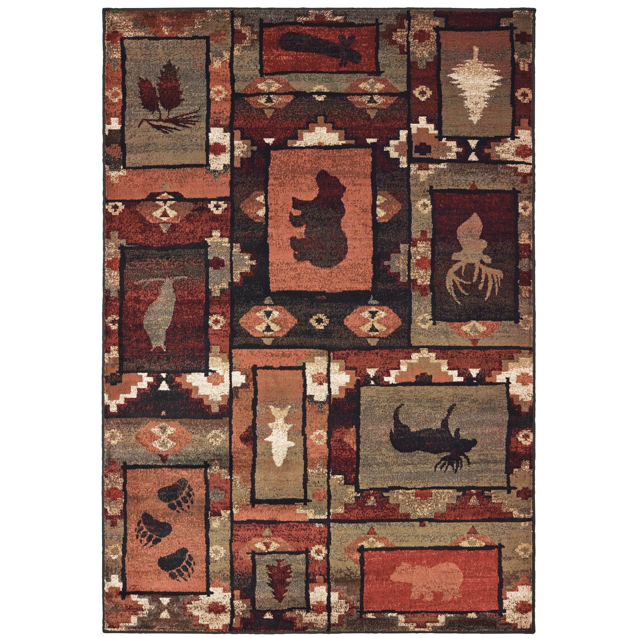Woodlands 9601D 6' 7" X 9' 2" - WOO9601D67X92